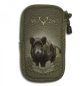Preview: Jagdnicker " Classic " , Jagdnicker mit Hirschhorngriff, Jagdmesser mit Gürteltasche